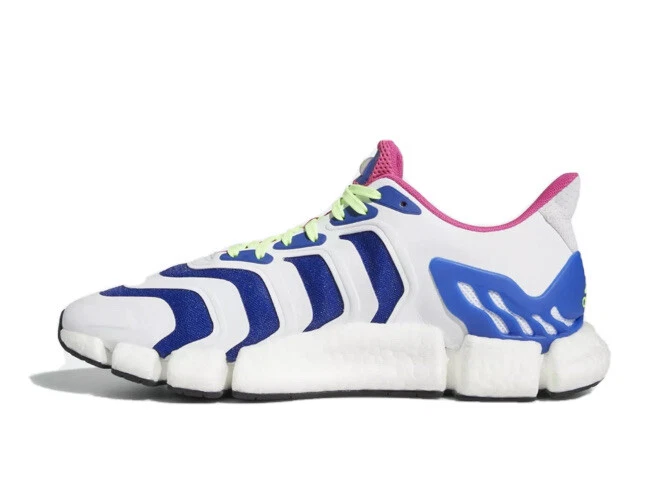 Adidas CLIMACOOL VENTO Men's Sz 5.5 Cloud White Shock Pink Signal Green  FX4731 - Image 3 of 4