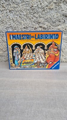 DIE MEISTER DES LABYRINTHS - GESELLSCHAFTSSPIEL - RAVENSBURGER - 1991 KOMPLETT 