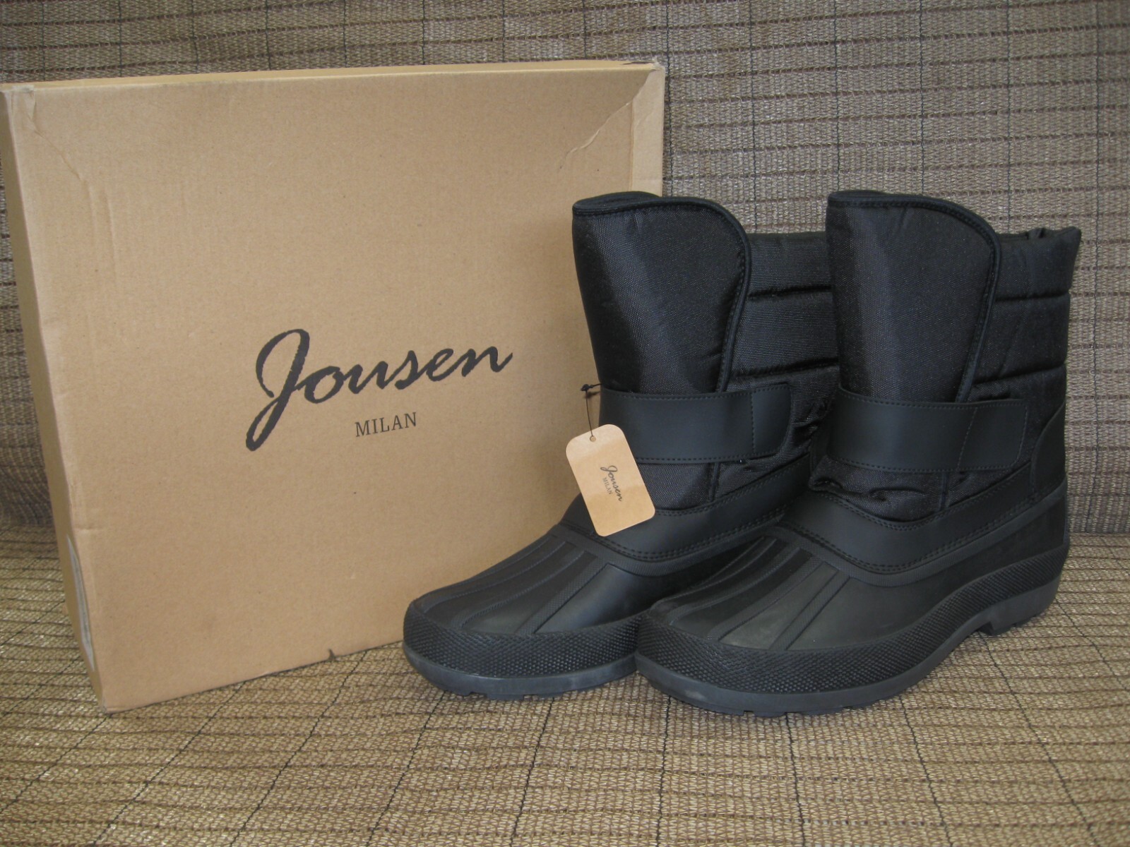 Jousen Men's size 11 Winter Boots Lightweight Waterproof Snow Boots eBay