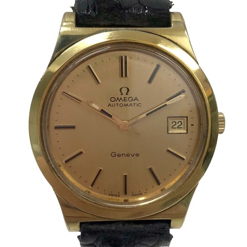 Genuine OMEGA Geneve 511.346 Cal.485 Gold Hand Winding Ladies
