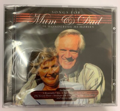 Songs for Mum and Dad 18 wonderful memories CD Album New and Sealed