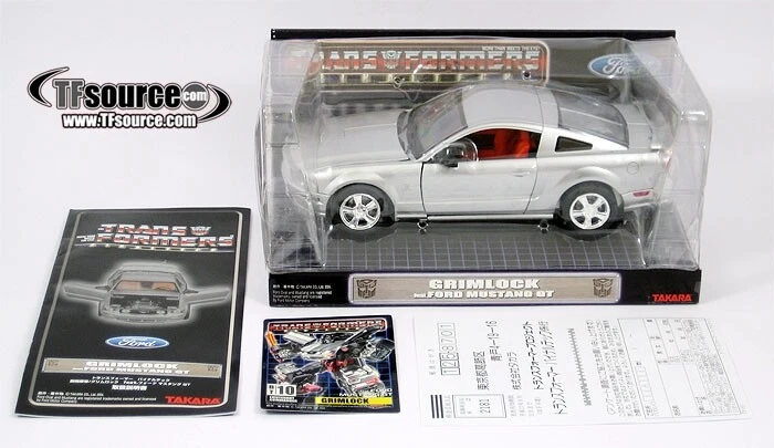 Takaratomy Transformers Binaltech BT-10 Grimlock Feat. Ford Mustang GT - Image 2 of 4