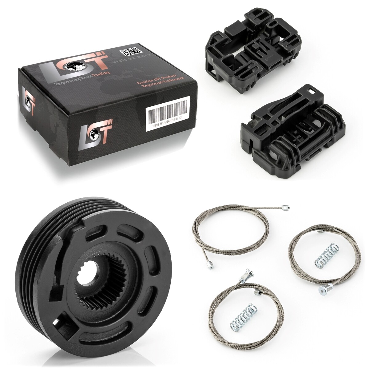Window Regulator Repair Kit Set Front Left For HYUNDAI i30 FD Station Wagon