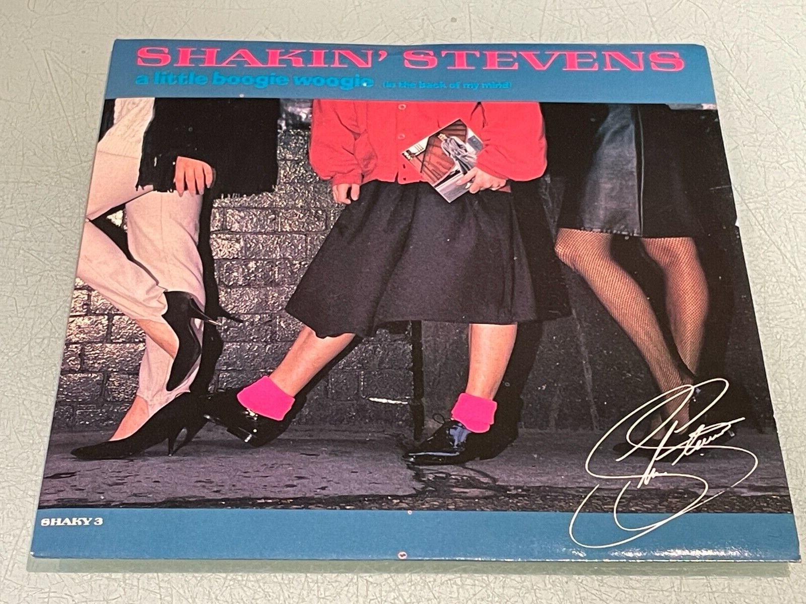 Shakin' Stevens - A Little Boogie Woogie - Vinyl Record 7"" Single - 1987 Epic