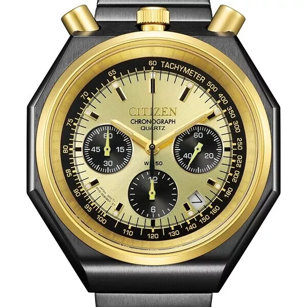 CITIZEN Record Label TiCTAC 40th Anniversary Tsuno Chrono AN3704