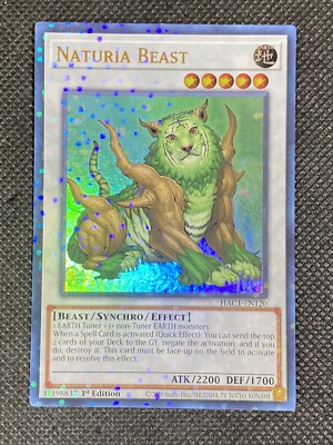YuGiOh! - Naturia Beast HAC1-EN120 Duel Terminal Rare 1st Edition Near Mint  | eBay