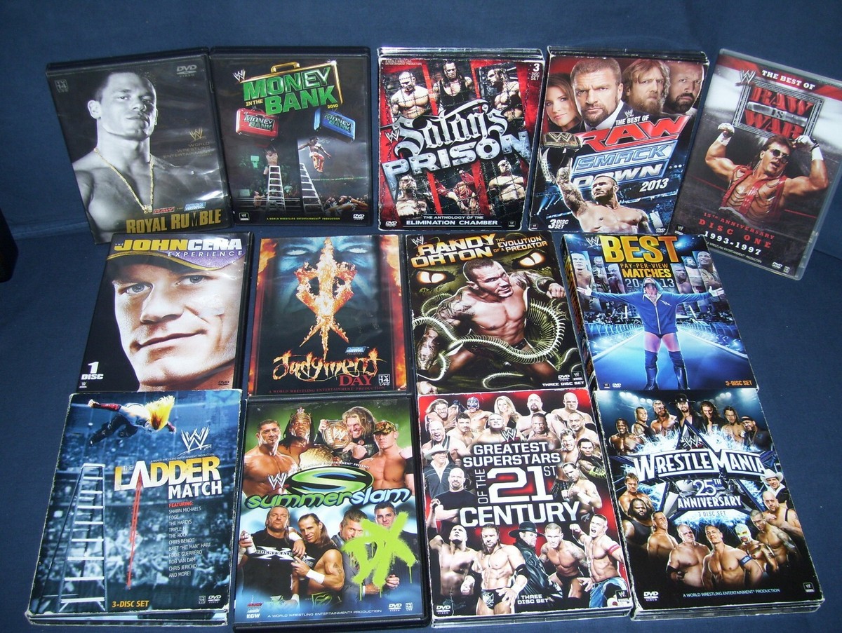 wwf vhs dvd セット Vintage WWF WrestleMania - The Legacy VHS Box Set Volumes 1
