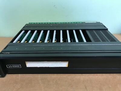 Ward-Beck Systems  Rackmount frame with Power supply with 10 x D8204 module