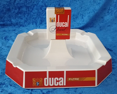 B24/48 V&B Villeroy & Boch Vintage Aschenbecher Ducal Filtre Werbung selten rar - Picture 4 of 7