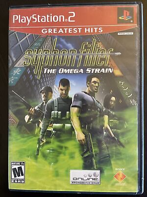 Syphon Filter The Omega Strain PlayStation 2 PS2 Case Game No Manual