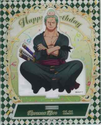 One Piece Store Limited Roronoa Zoro Birthday acrylic stand (2023