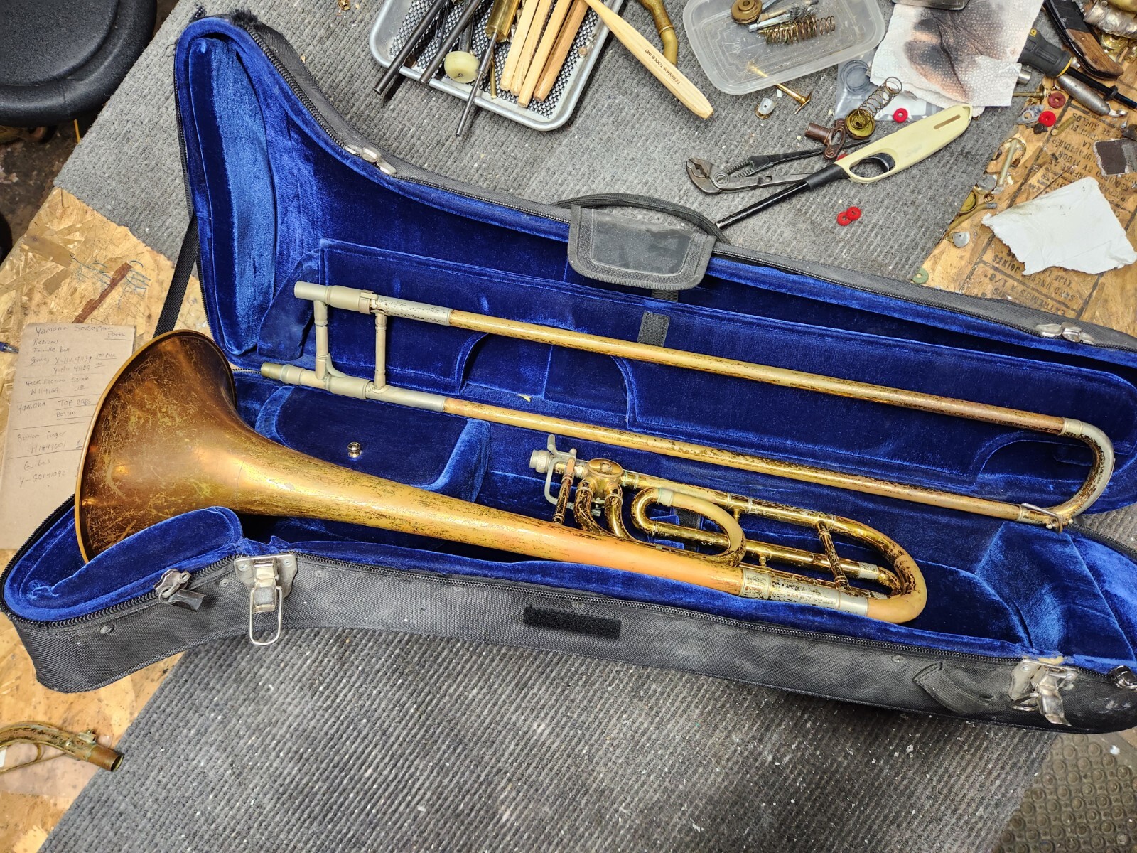 Conn Artist Symphony Bass Trombone eBay