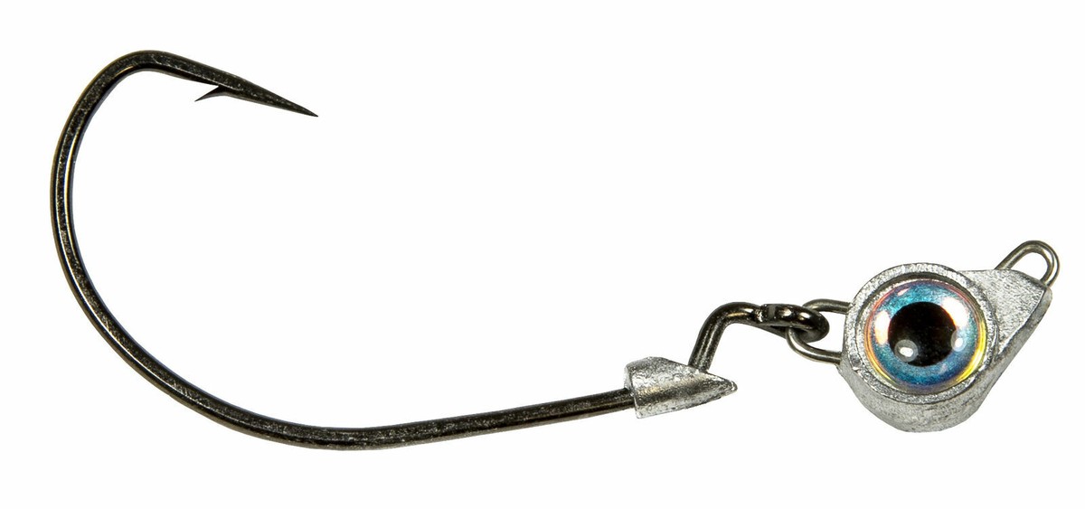 Z-Man Txjh14-02pk3 Texas Eye Pearl 1/4 Oz FWSW Jig Fishing Lure 3