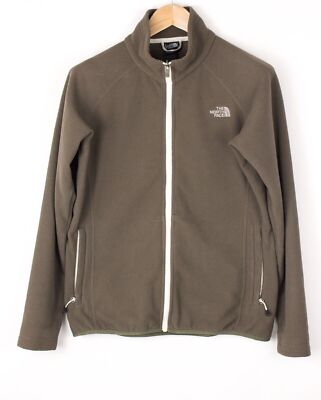 THE NORTH FACE Damen Lässig Zip Fleece Pullover Größe M BCZ405
