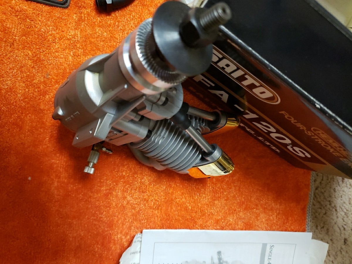Saito Engine - Saito FA-120 S Hemi-Head four stroke - 120S - NIB