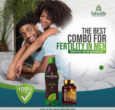1 FAFORON & 1 SPIDEX21 HERBAL MEDICINE 