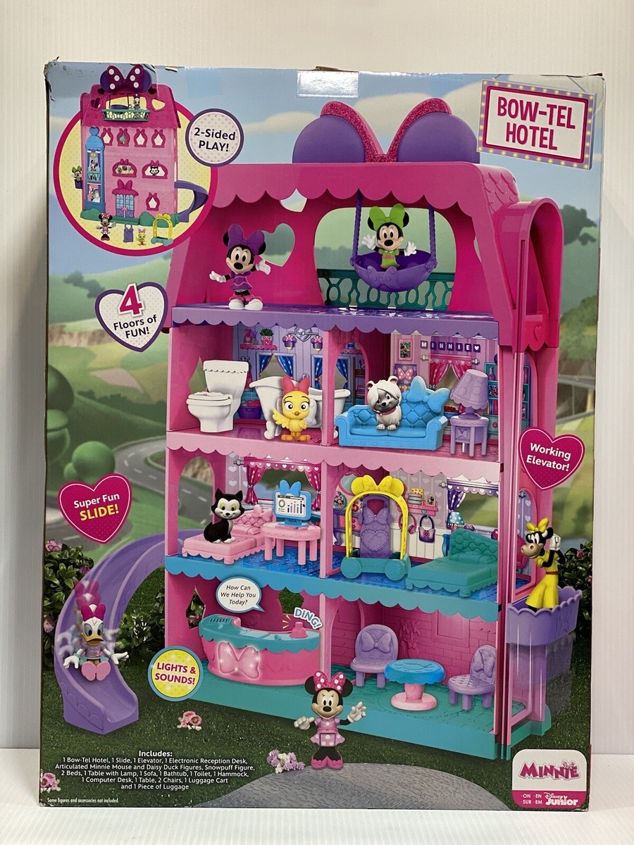 Toy Minnie Mouse Hammock Disney Junior Minnie Mouse Bow-Tel Hotel