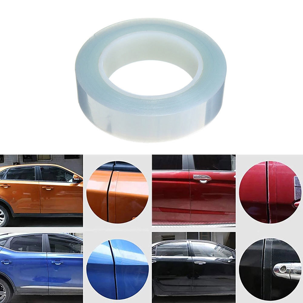 5M Car Bumper Door Edge Guard Film Scratch Protector Sticker Clear