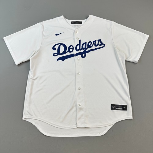 Los Angeles Dodgers Jersey Mens XL White Nike Mookie Betts #50 MLB Baseball