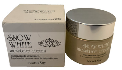 Secret Key Snow White Moisture Cream 50g Whitening for Bright Skin NEW *Read*
