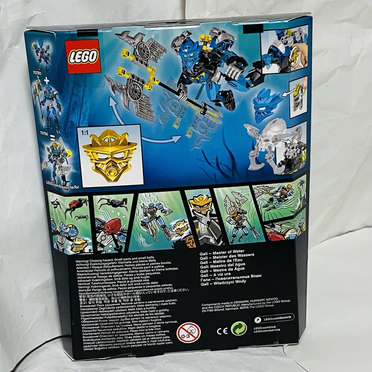 LEGO BIONICLE: 70786 Gali-Master of Water Factory Sealed Box F/S