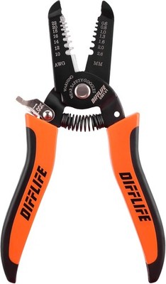 Multi Tool, Wire Stripper, Wire Cutters, Crimper - 7-Inch Long Electrician's Too
