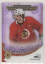 2020-21 Upper Deck Ultimate Collection Introductions Purple 4/5 Alec Regula d9r