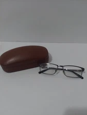 Joseph Abboud Eyeglasses FRAMES ONLY JA4067 Steel Black Full Rim 54-16-140