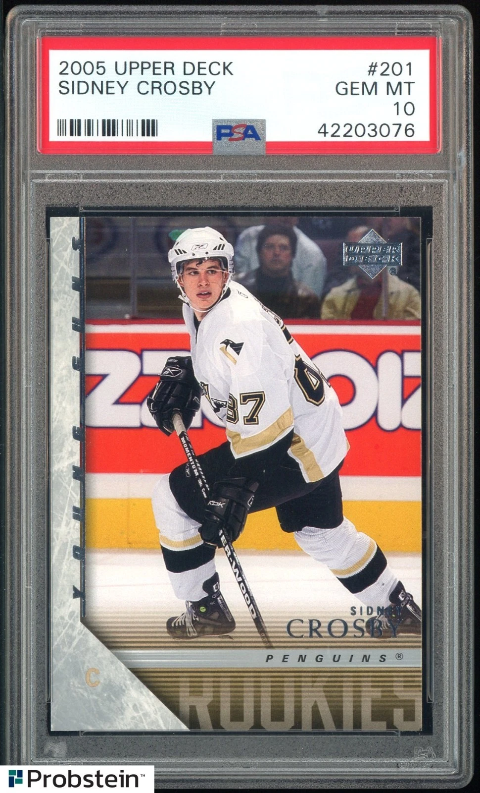 Crosby Young Guns RC PSA 10