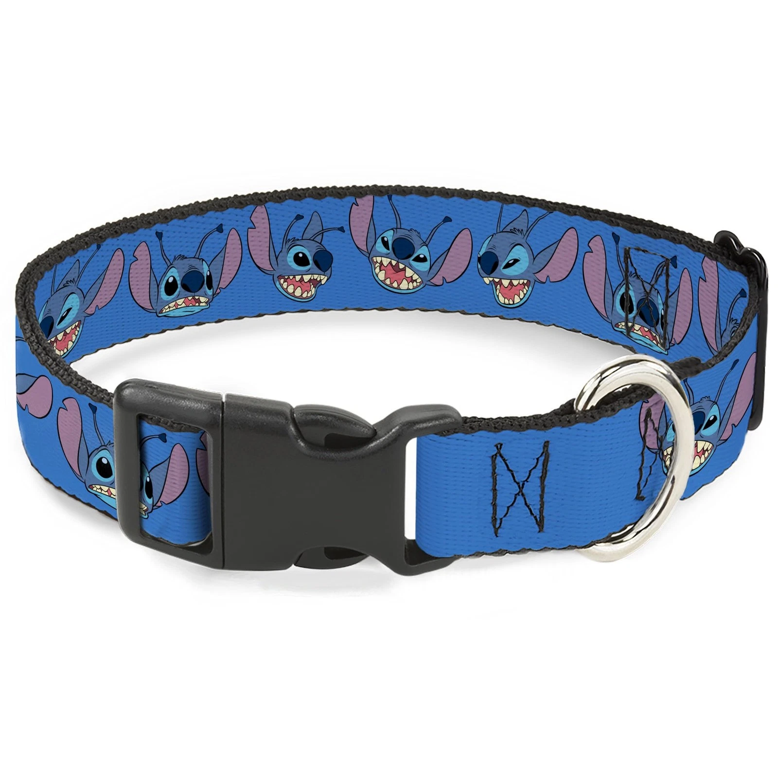 Disney Pet Collar, Dog Collar Plastic Buckle, Lilo and Stitch Stitch Expressions