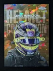 2024 Topps Chrome F1 LEWIS HAMILTON 20/50 Gold Sapphire Helmet Collection #HC-6