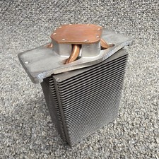 Used CPU Processor Cooling Heatsink Single Tower Copper Base