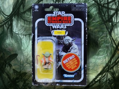 2020 Hasbro Star Wars Retro Collection (ESB) Yoda 3.75'' Action Figure MOC!