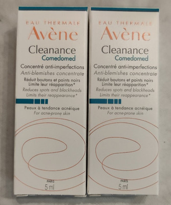2 Probe Avene ~ Cleanance Comedomed Anti-Unreinheitenje  Anti Akne 5ml MHD 01/24