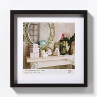 Walther EA444B Stockholm Holzrahmen 40X40Cm Schwarz | Holzrahmen