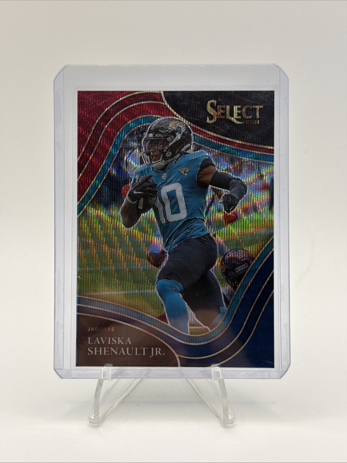 2021 Panini Select Field Level Tri-Color Prizm /75 Laviska Shenault Jr #317