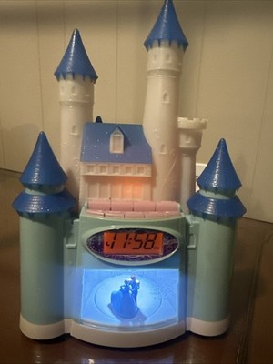 Disney Princess Cinderella Magical Storyteller Alarm Clock Light Up Castle READ