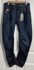 G-Star Raw 3D Hydrite Denim Cotton Jeans Navy Mens Slim Fit W27 L30 Unworn Tags