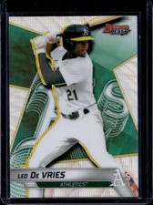 2025 Bowman's Best Leo De Vries Top Prospects Wave Refractor #TP-26 Athletics