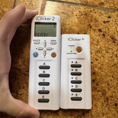 iClicker 2 RLR14 & iClicker Plus RLR15 Student Remotes Classroom Response