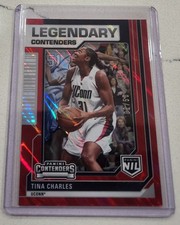🏀 2024-25 Panini NIL UCONN Tina Charles Red Numbered #43 02/50 Rare SP