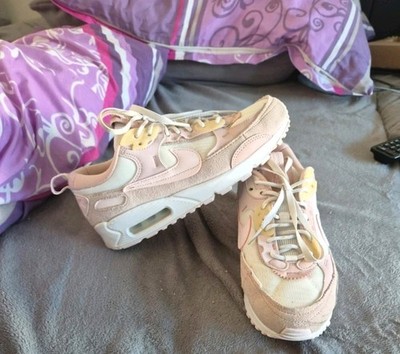 Nike Air Max 90 Sneaker   Pastell Rosa/Beige   Größe 38