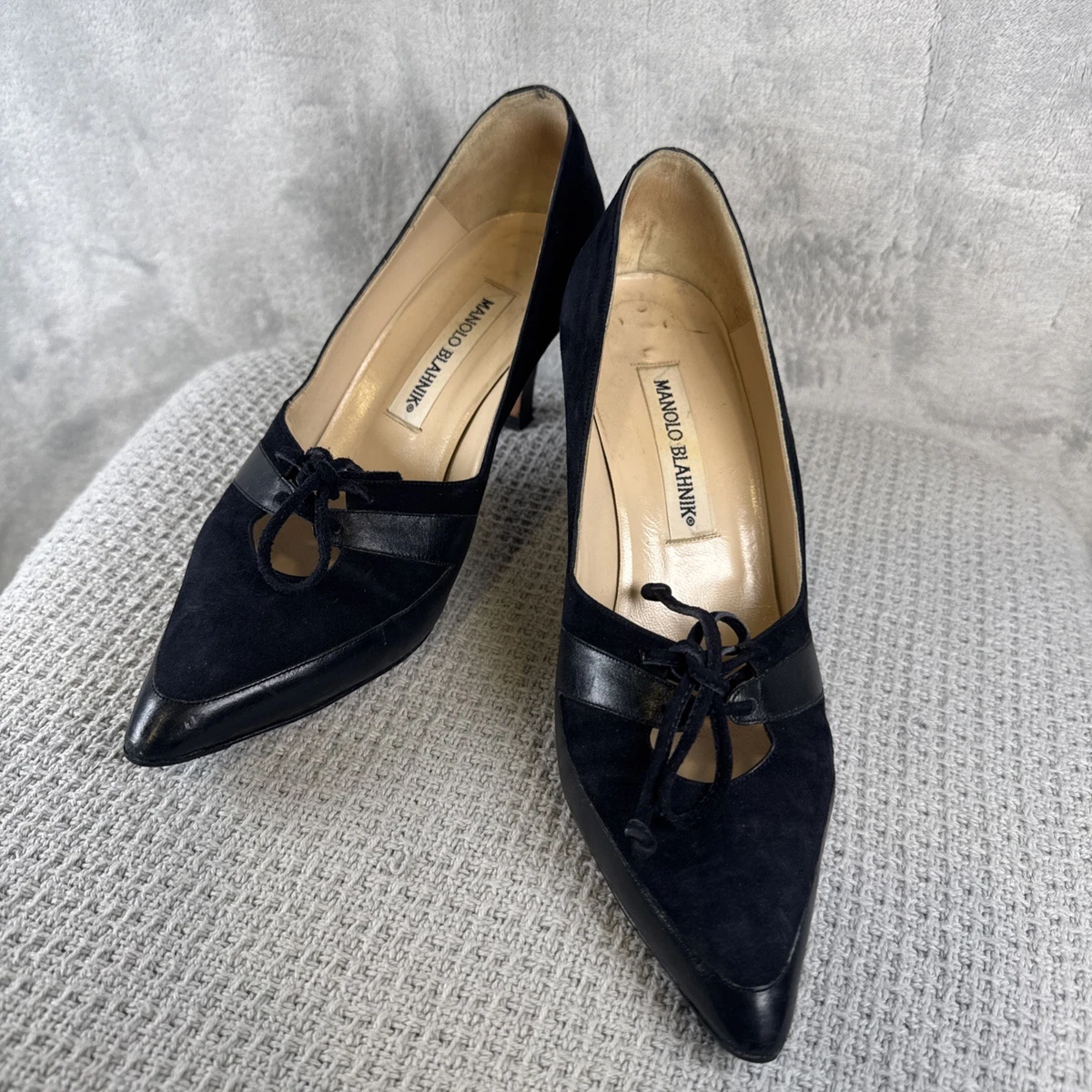 Manolo Blahnik Women's Striped Heels for sale | eBay