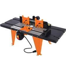 Electric Benchtop Router Table Aluminium Wood Working Craftsman Tool Router