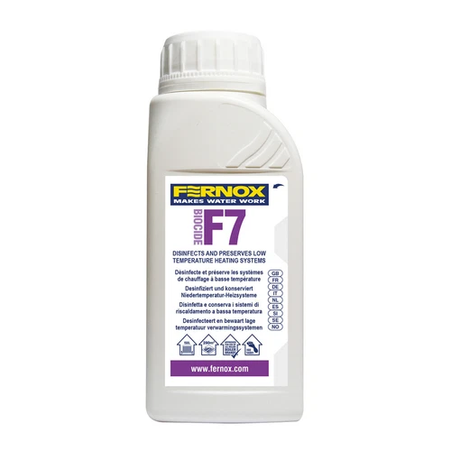 Fernox F7 Biocide 200ml Low Temperature Heating  Protection