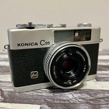 Konica C35 E L Rangefinder 35mm Film Camera Working From Japan