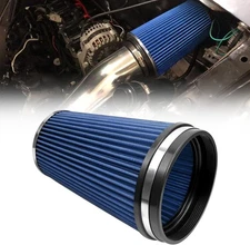 152mm 6" High Flow Round Tapered Cone Closed-Top Washable -6" Truck Tall