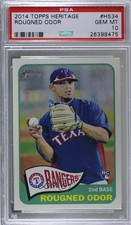 2014 Topps Heritage High Number Rougned Odor #H534 PSA 10 GEM MT 1c7