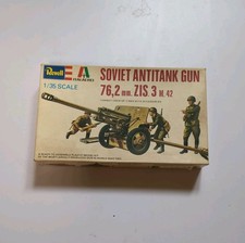 Vintage Revel Soviet Anti-tank Gun 1/35 Scale ,In Original Box