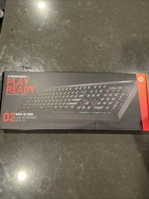 CYBERPOWER PC - NOHI 02 RGB Gaming Keyboard LED Mouse - NEW Never Used